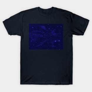 Simple Blue Galaxy T-Shirt